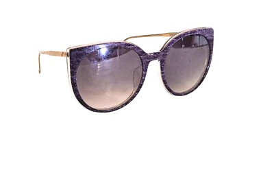 Vivant Pastel Sunglasses Butterfly Jeans Violet Gradient Smoke Women New
