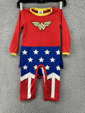 Toddler Girl's Wonder Woman missing belt Costume Bodysuit Size 12-24M