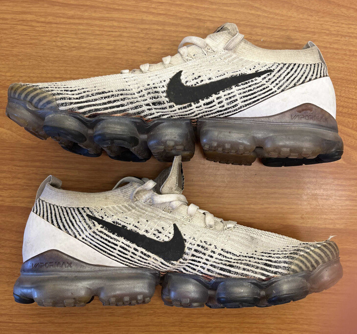 Nike Air Vapormax Flyknit 3 Zebra White Black Size 15 Nike Air Vapormax Flyknit 3 Zebra White Black Size 15