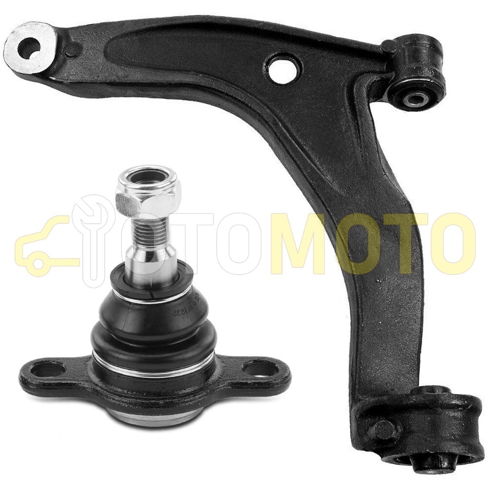 Triangle bras de suspension avant droit et rotules pour direction de VW T5 Caravelle Bus