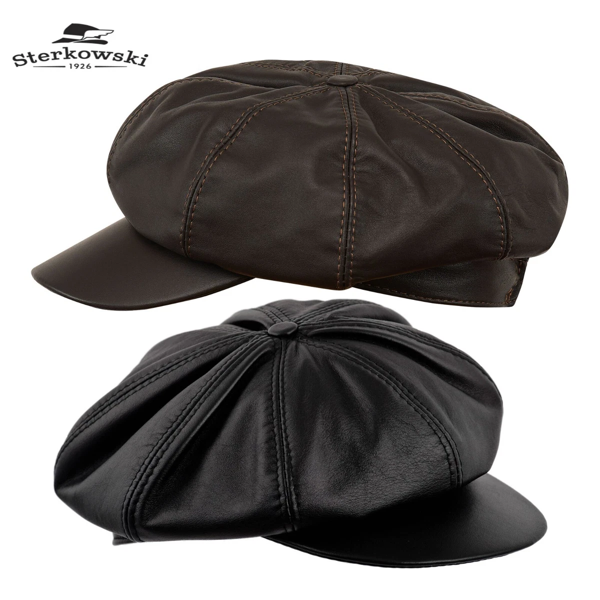 Leather applejack hat hotsell