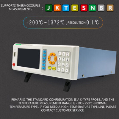 Multi Channels Temp Inspection Detector Thermocouple Measurement ET3916 