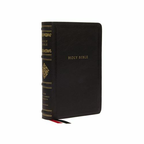NKJV Personal Size Reference Bible, Sovereign Collection, Red Letter, Comfort...
