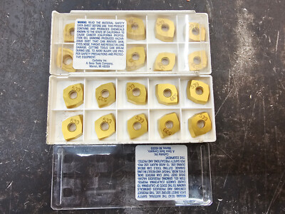 Qty 10 Seco QCMX 050412-R55 71061 539 Grade Carbide Inserts