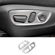 Titanium Silver Panel Trim Seat Adjust Handle Button For Toyota Sienna 21-23