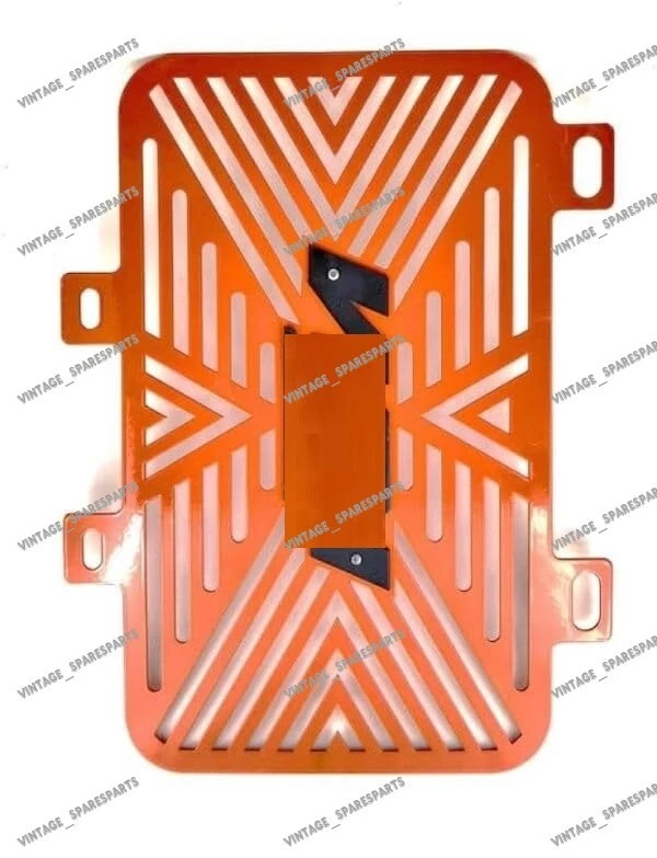 Radiator Grill Guard Orange & Black Fit for KTM Duke 125 200 250 390 - Image 4 of 4