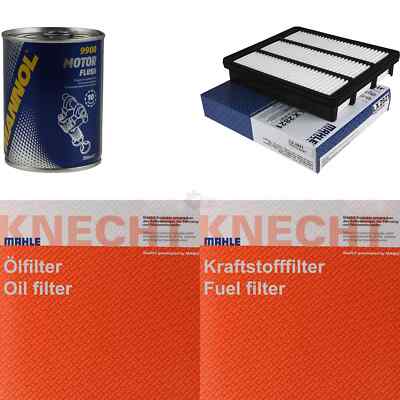 MAHLE / KNECHT Inspektionspaket Filter Set SCT Motor Flush Motorspülung 11609785
