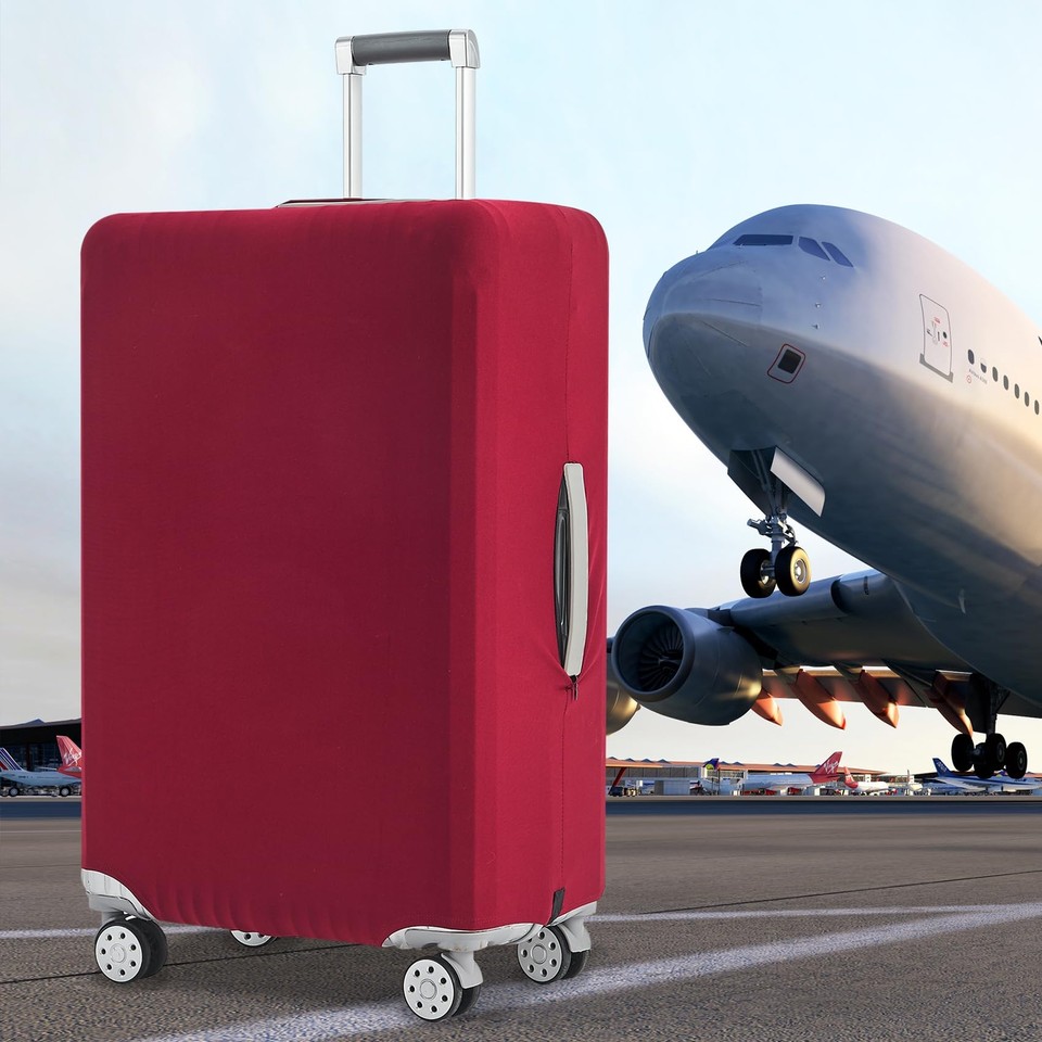 Cinghie Bagagli Trasversali Travelkin | Approvate TSA, Regolabili Da 45 A 81 Cm, Motivo Colorato, Facile Individuazione