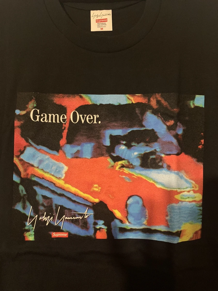 Supreme Yohji Yamamoto Game Over Tee Black Medium | eBay