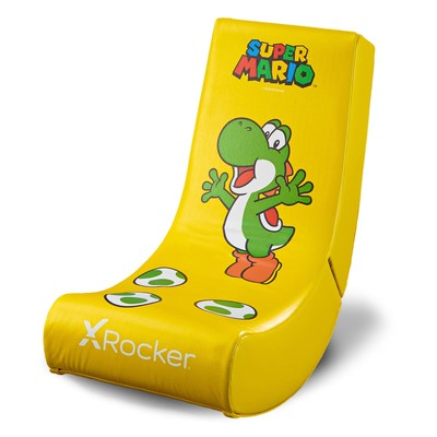 Super Mario Yoshi Video Gaming Floor Chair, Official All-Star Edition Nintend...