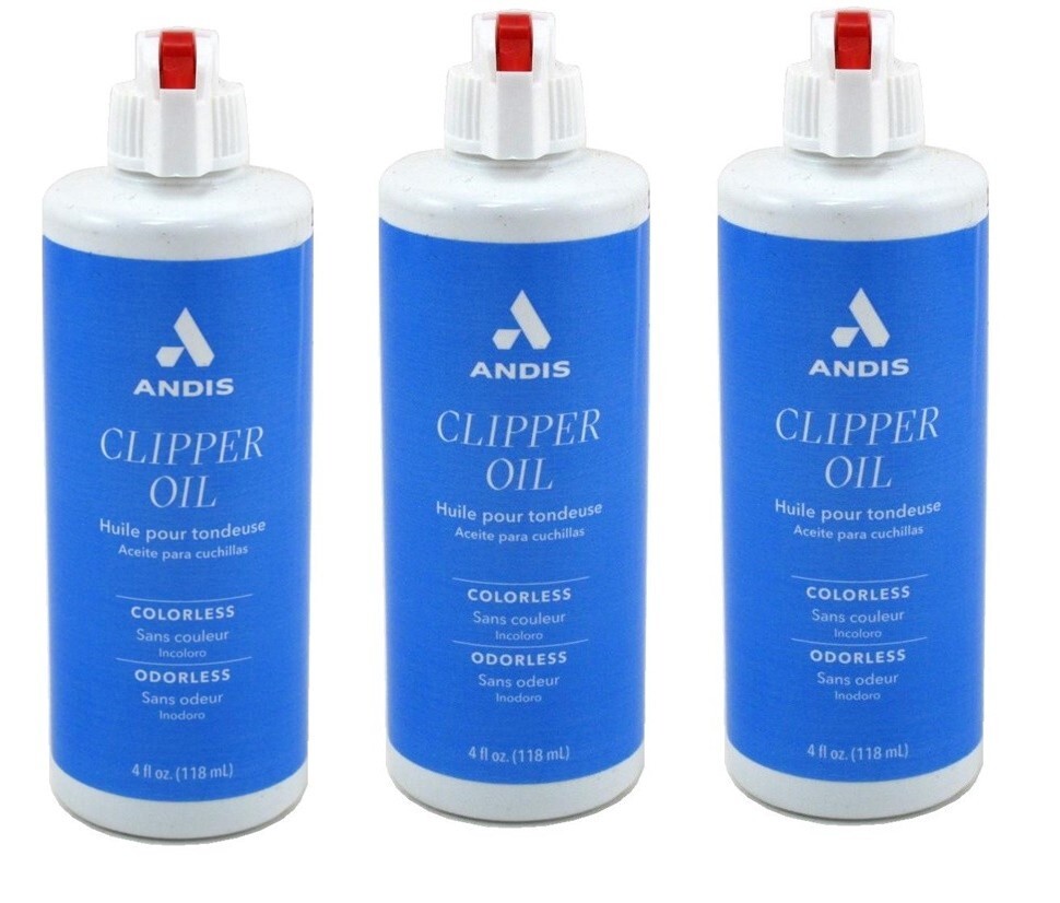 BL Andis Clipper Blade Oil Cleaner 4 oz X 3 Packs