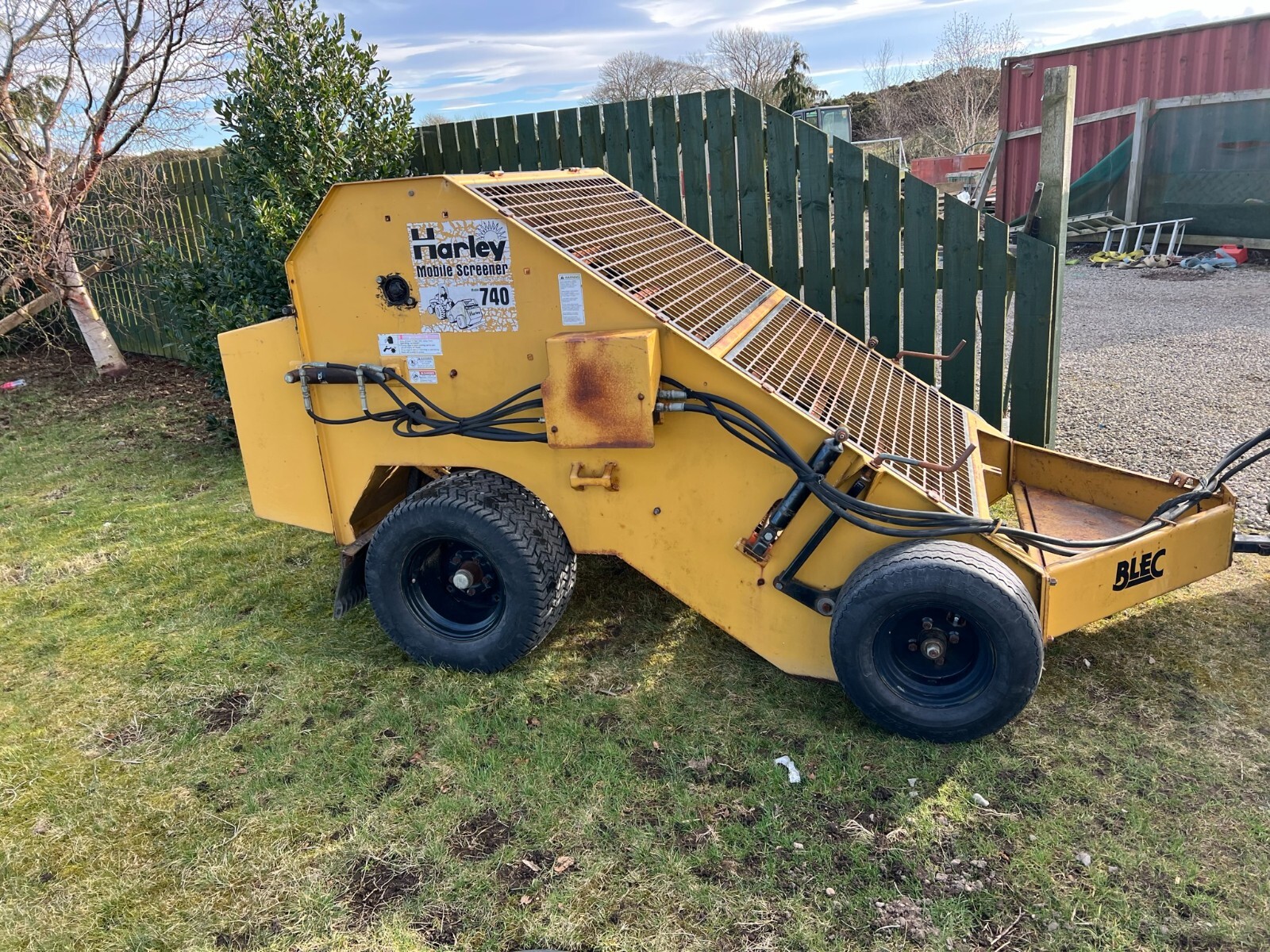 Blec Cherrington Compact Tractor Beach Cleaner / Stone Picker For