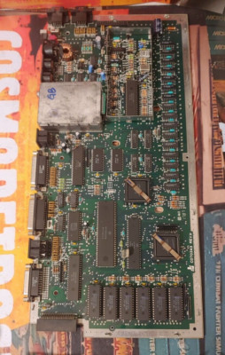 Atari 520 motherboard for parts (basic rom (?) faulty) 16-bit classic computer