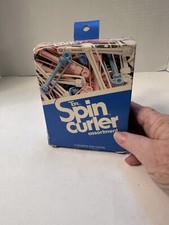 Vintage 1970s Toni Spin Curler Assortment 41 Curlers Rods Pink White Blue