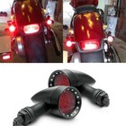 For Honda VTX 1300 1800 C VT750 Motorcycle LED Turn Signals Blinker Lights Black