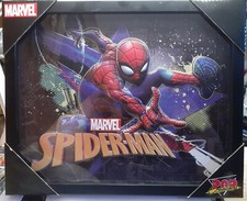 Marvel Legends Spiderman 3D Wall Art Canvas Pop Creations 12x15" New