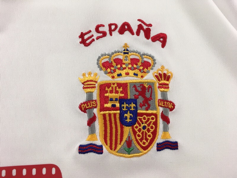 ウェア Spain away Euro 2004 Player Issue Shirts Spain España #20 Xavi Euro 2004 away shirt Adidas jersey