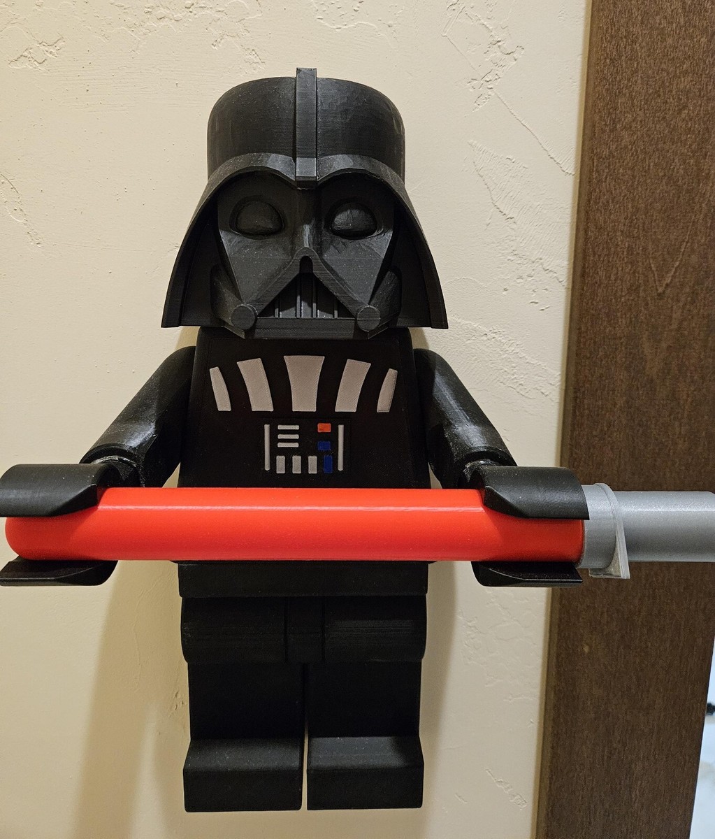 Darth Vader Toilet Paper Holder *3D Printed*Funny Lego Man Star Wars Theme