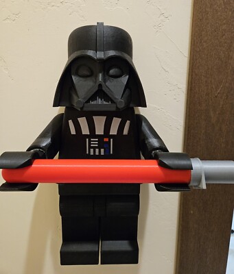 Darth Vader Toilet Paper Holder *3D Printed*Funny Lego Man Star Wars Theme 