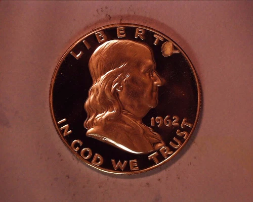 1962 Franklin Half Dollar Nice  ~CAMEO PROOF ** 112-6