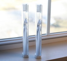 2 x NEW Supersmile Crystal Collection Toothbrush 45 Degrees Dr Smigel White 2ct