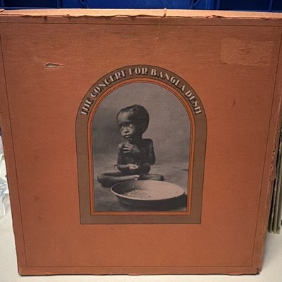 George Harrison The Concert for Bangladesh 3LP Box Set Apple STCX 3385 1971