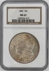 1882 P Morgan Silver Dollar $1 NGC MS63 PHILADELPHIA MINT