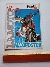 Fantic Motor Trial 305 1989 poster depliant prova La Moto