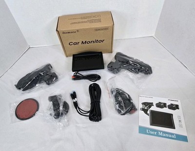 ITOMORO Baby Car Camera ACZ403 Monitor Kit With Cables User Manual NEW