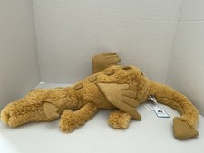 Retired Jellycat Golden Dragon Large NWT Authentic Plush - Yellow Brand New 