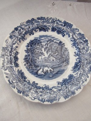 Booths British Scenery Plate 7 1/2 Inch