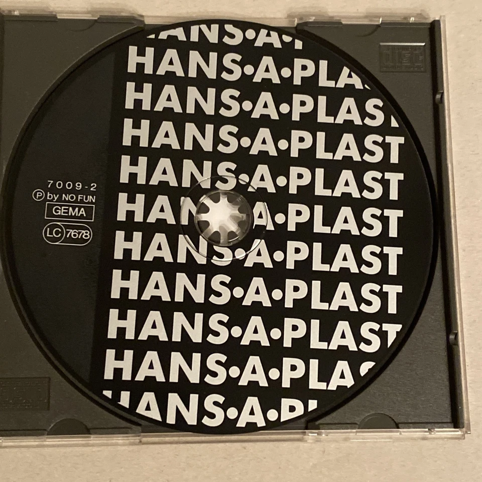 CD Hans-a-Plast - Best Of - Top Zustand No Fun Records 7009-2 - Bild 3 von 4