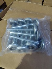 10 PACK 2" Steel Short Stem Garage Door Rollers - 10 Ball Bearing Roller New