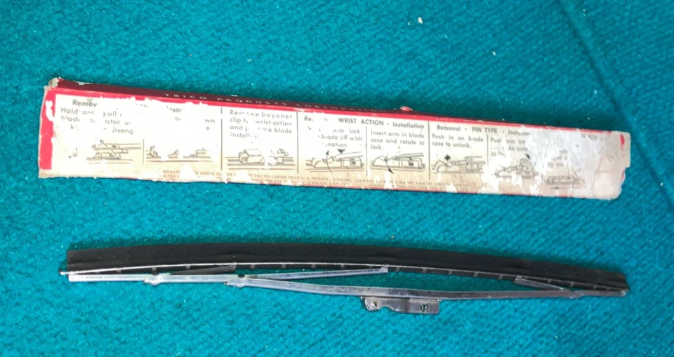 VINTAGE TRICO TRIPLE ACTION WIPER BLADE - Soft Rubber - Image 2 of 4
