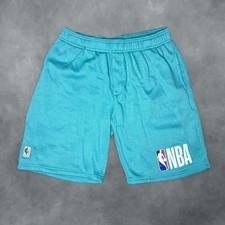 NBA Teal Basketball Sweat Shorts Size Large