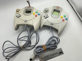 SEGA Dreamcast console NTSC-J HKT-3000 VMU Visual Memory Unit controller Tested