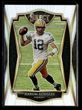 2020 PANINI SELECT SILVER PRIZM #111 AARON RODGERS PREMIER LEVEL PACKERS