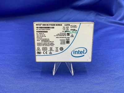 SSDPE2KX040T7 INTEL DC P4500 4TB PCIe 3.1 x4 NVMe 2.5'' SSD