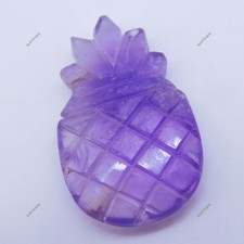 31.40 Ct Natural Ametrine Pineapple Carving Shape Certified Untreated Gemstone