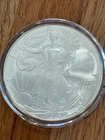 2008 AMERICAN SILVER EAGLE UNCIRCULATED .999 1 OUNCE WITH BOX AND COA US MINT