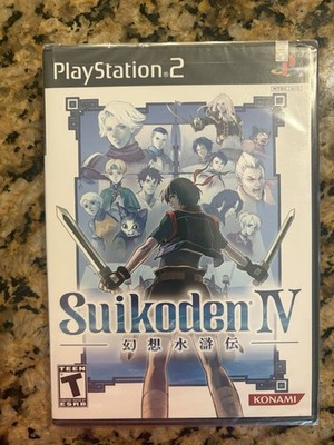 Suikoden IV (Sony PlayStation 2, 2005)- SEALED/GRADEABLE