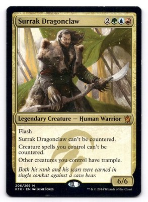 Surrak Dragonclaw LP Khans of Tarkir 206/269 MTG Regular