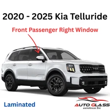 For 2020-2025 Kia Telluride 4D Passenger Right Front Door Window Glass Laminated