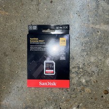 New SanDisk Extreme PRO 128GB SD UHS-II V90 Card SDSDXDM-128G-GN4IN 4K--NEW
