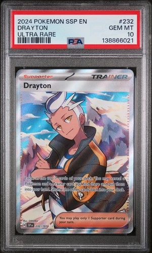 Drayton SV08: Surging Sparks #232/191 PSA 10