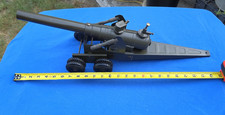 Vintage Big Bang Field Cast Iron Military Cannon Toy Conestoga Co 24  