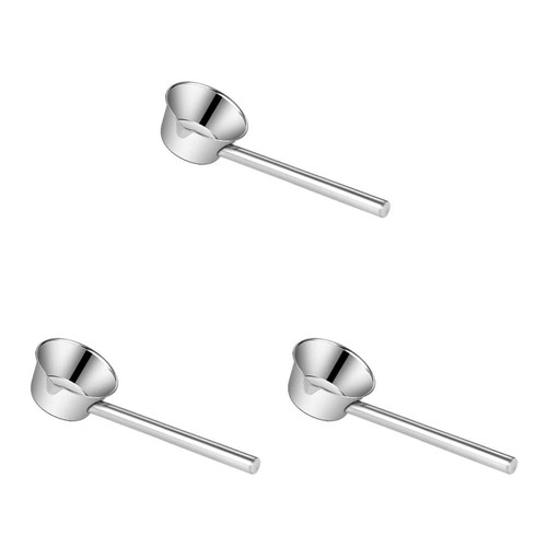  3er Set Gartenlöffel mit langem Stiel Wasserkelle Edelstahl Kipper Tasse - Bild 2 von 12