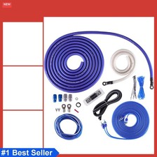 Amplifier Wiring Kit 1/0 Gauge OFC 3000 Watt Max Power Cable RCA Speaker Wire