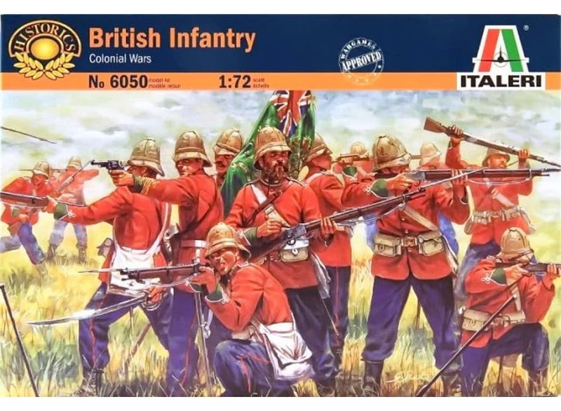 Italeri 6050 1/72 Zulu Wars - British Infantry