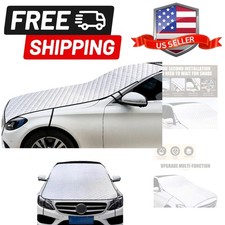Car Windshield Cover For Ice And Snow Thickened Windproof Four-season Protec... Car Windshield Cover For Ice And Snow Thickened Windproof Four-season Protec...